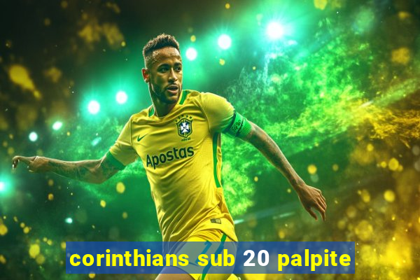 corinthians sub 20 palpite